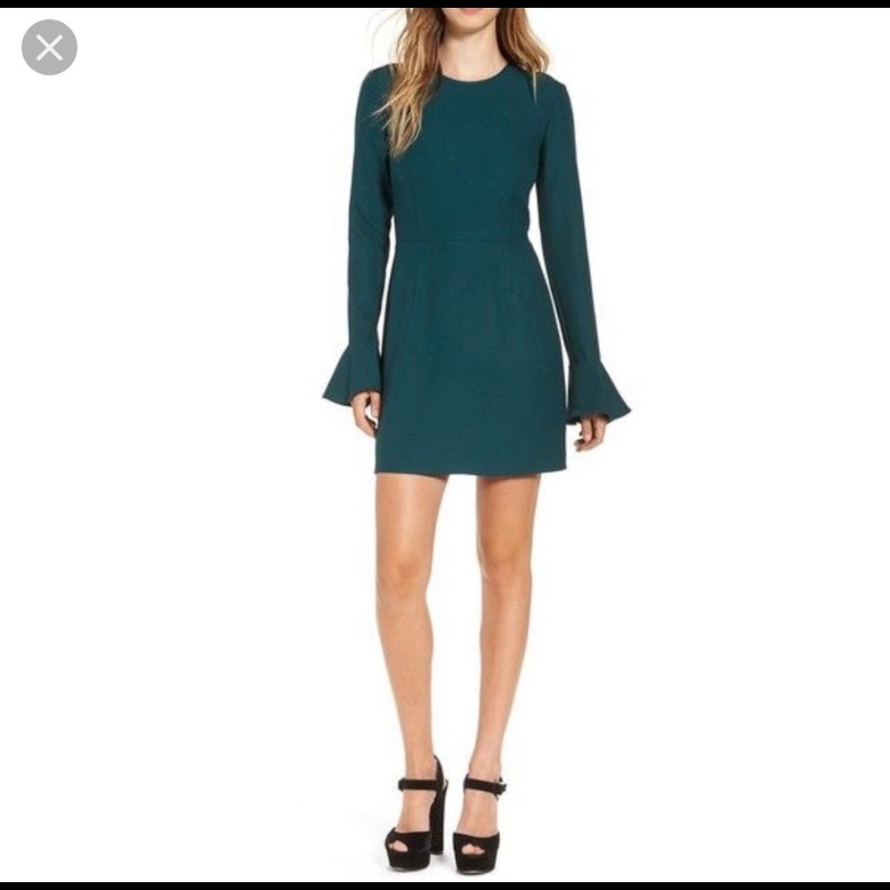 Leith Bell Sleeve Sheath Dress